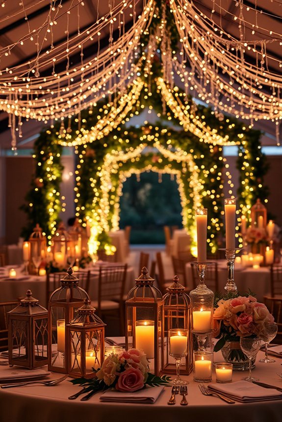 enchanting warm lighting decor