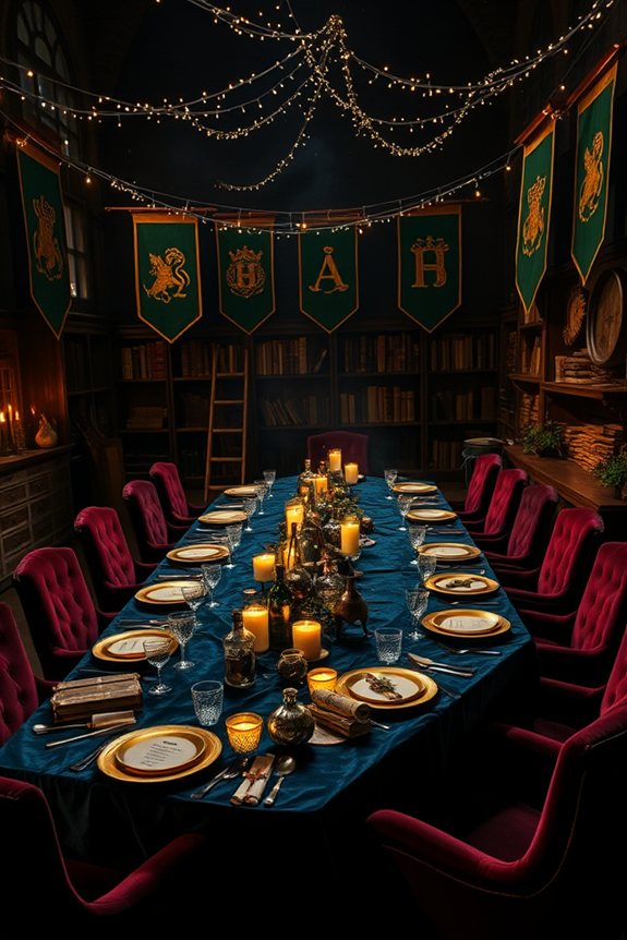 enchanting wizard school celebration