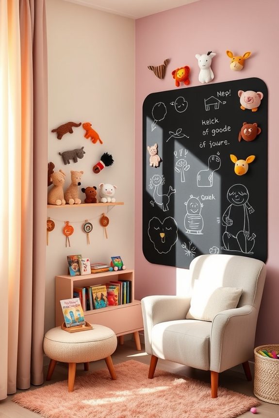 engaging interactive nursery decor