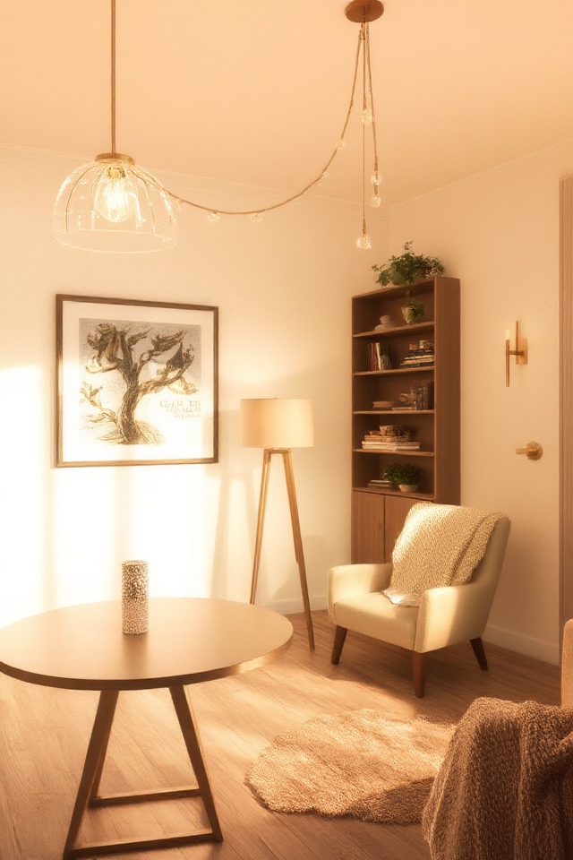 enhance ambiance with lighting