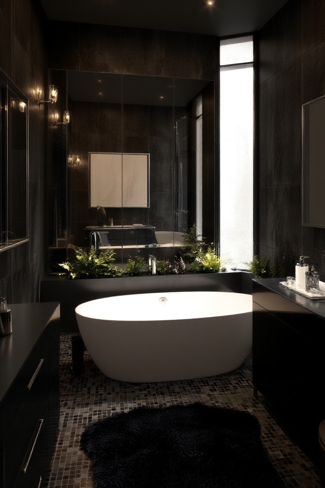enhance brightness with mirrors