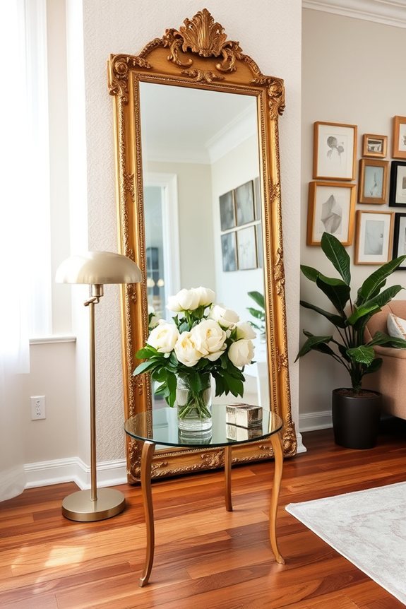 enhance corners with mirrors