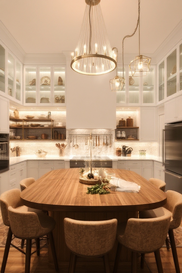 enhance kitchen atmosphere creatively