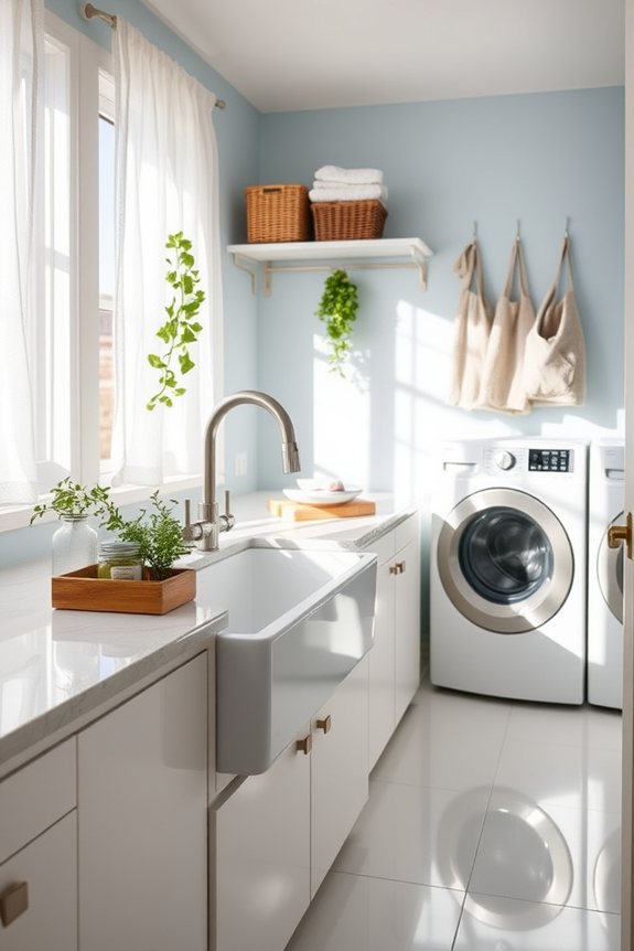 enhance laundry room functionality