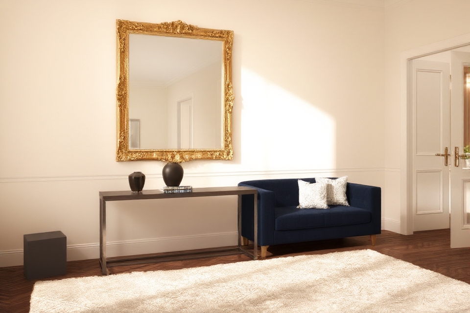 enhance space with mirrors