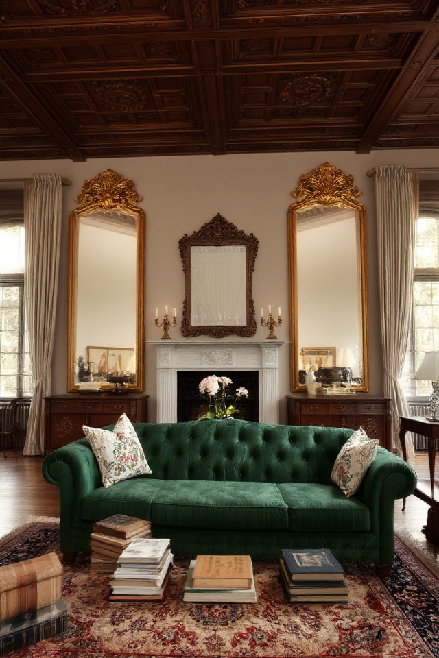 enhance space with mirrors