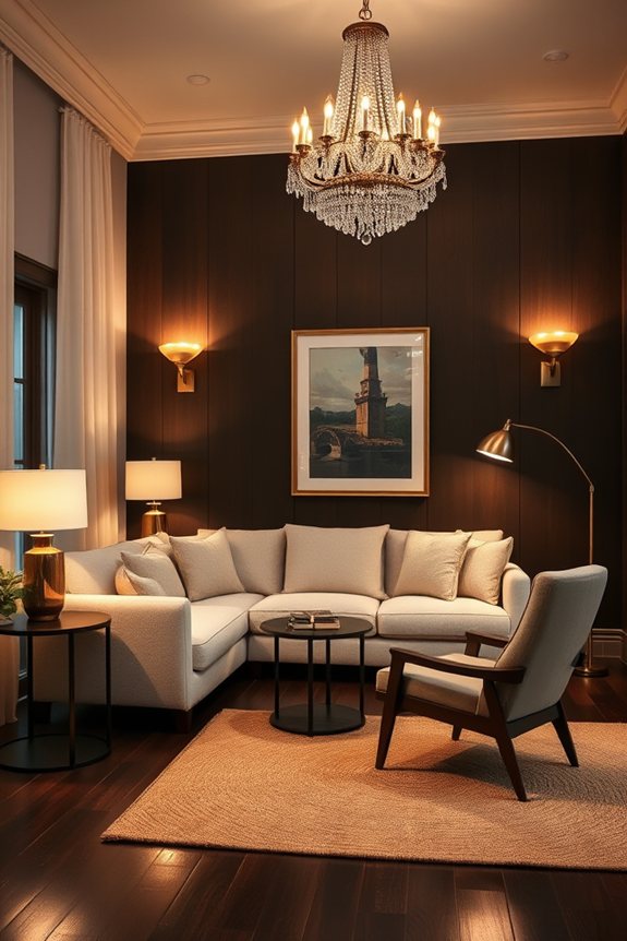 enhance wood floors lighting