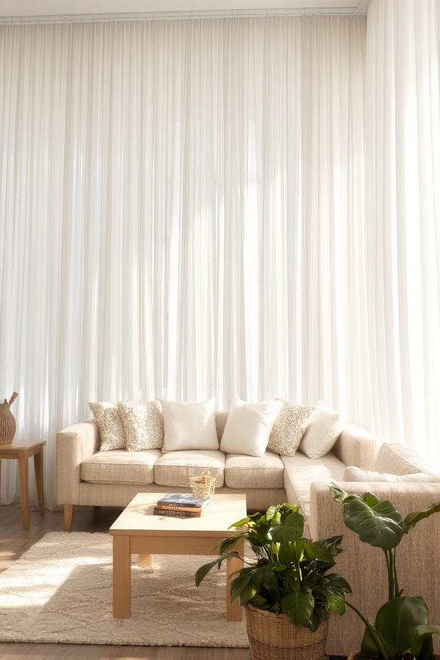 ethereal sheer curtain elegance