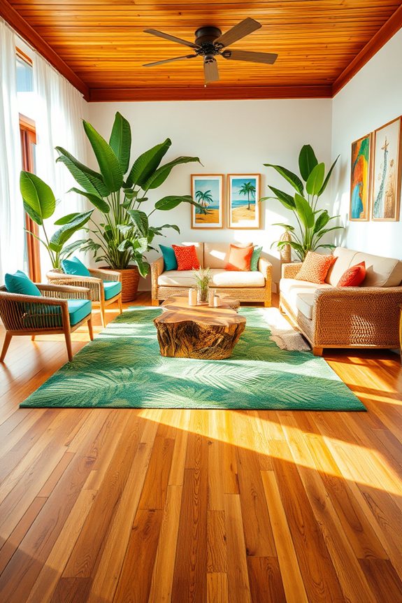 exotic tropical flooring options