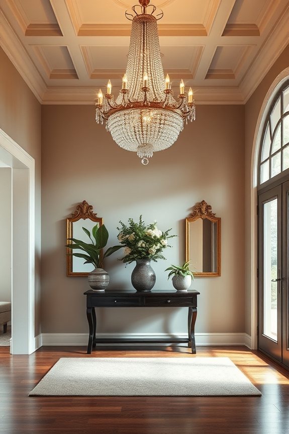 eye catching entryway lighting fixtures