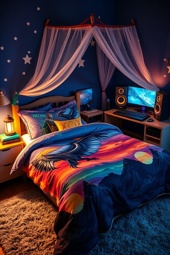 fantasy adventure bedding set