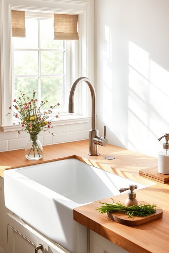 farmhouse sinks modern elegance