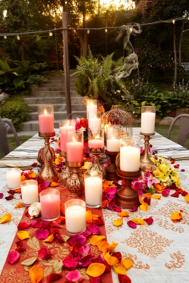 festive ambiance with fragrances