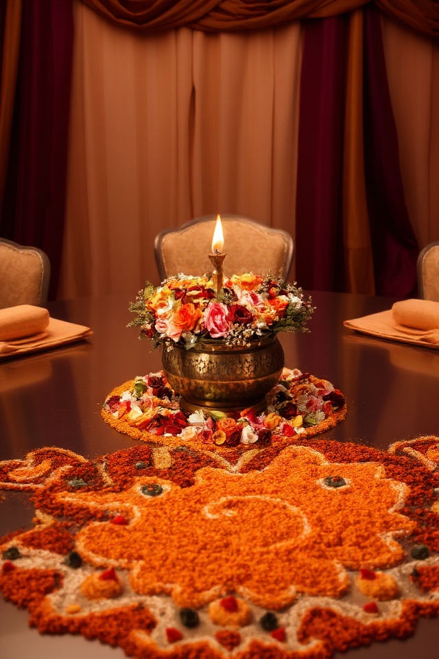 festive centerpieces for navratri