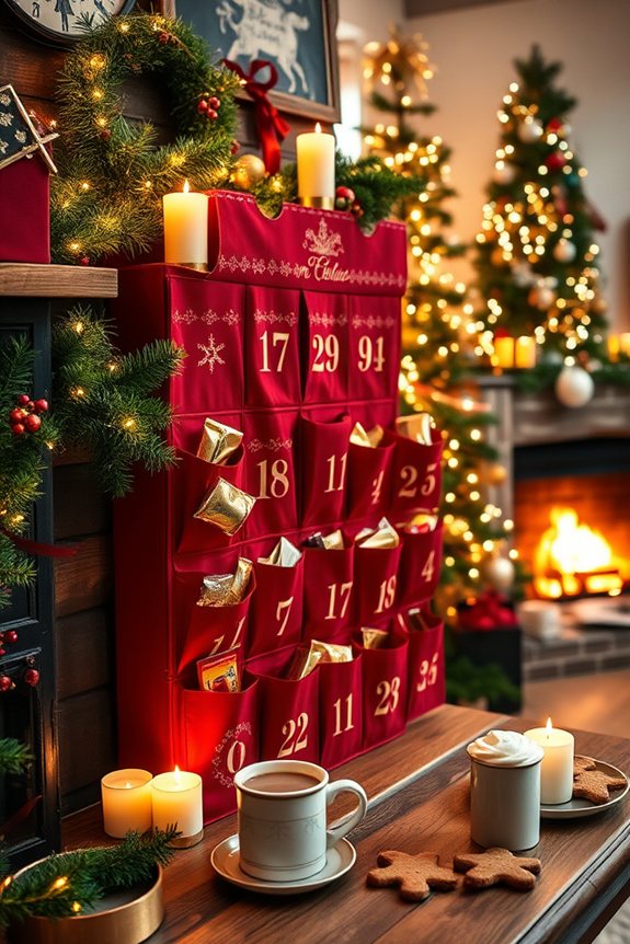 festive christmas countdown tradition