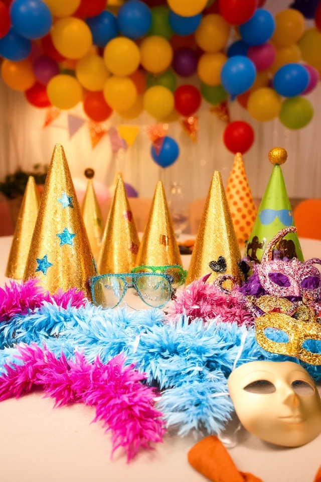 festive party hats collection