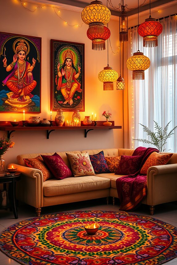 festive wall art celebration