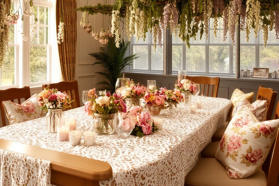 floral accents for parties