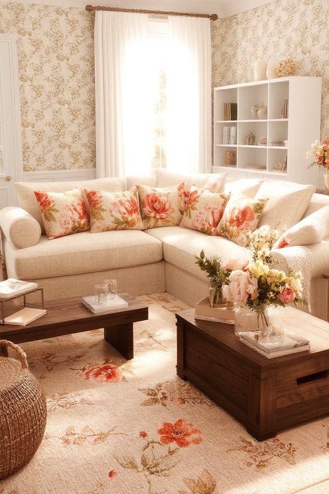 floral patterns for decor