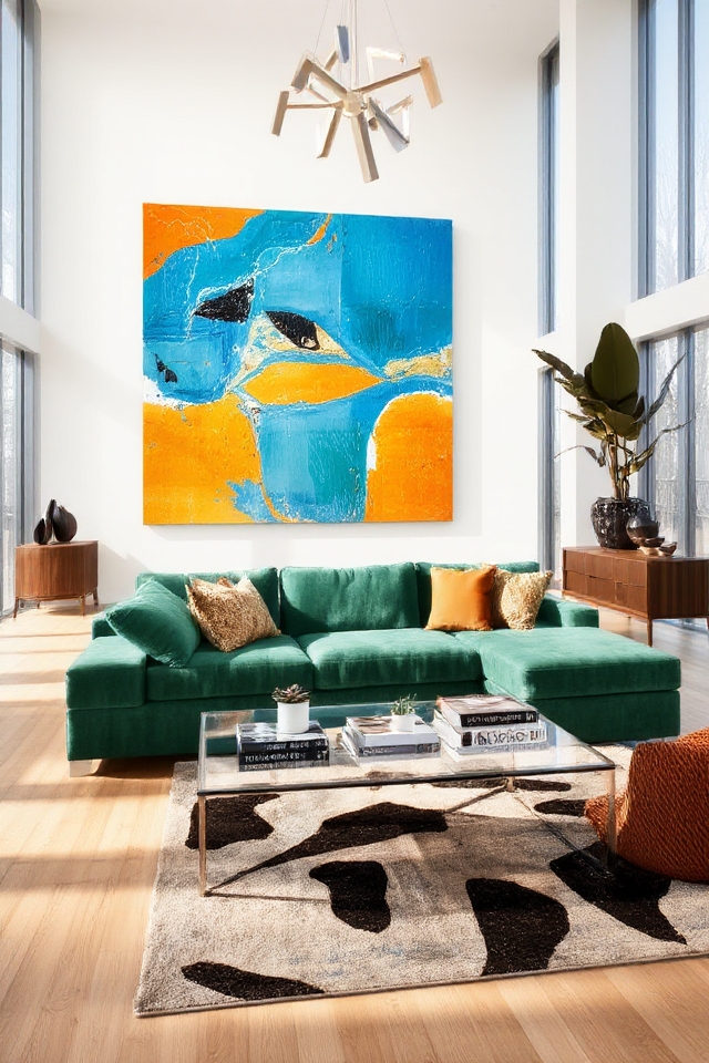 focal point with statement pieces