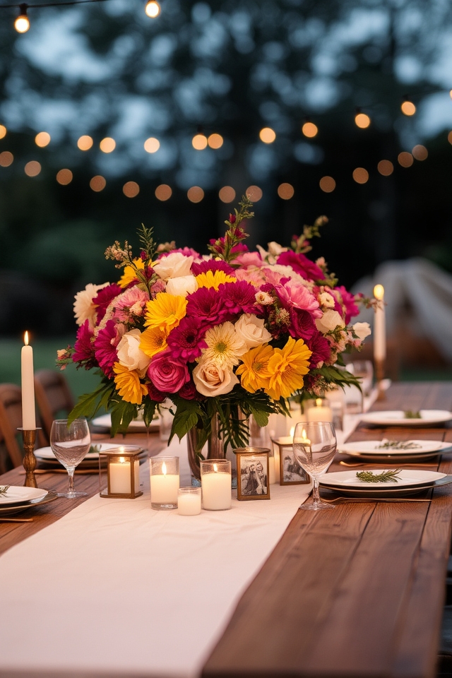 friendship themed celebration centerpiece ideas