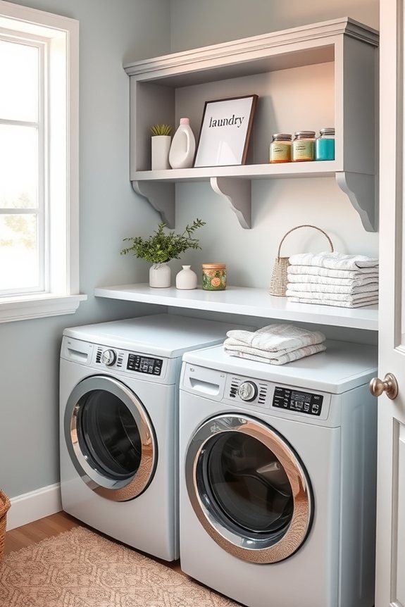 functional and organized laundry