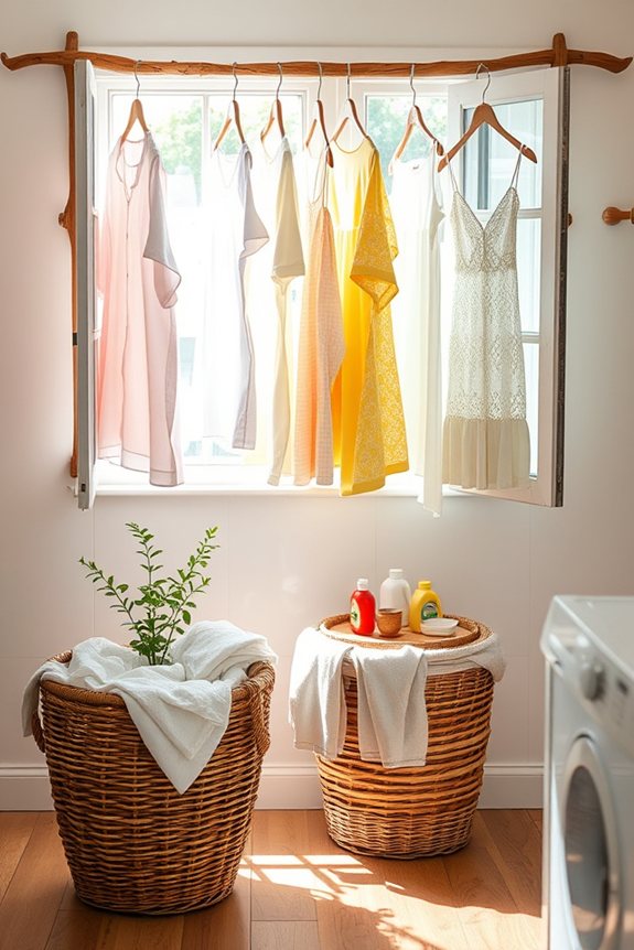 functional and stylish drying rack