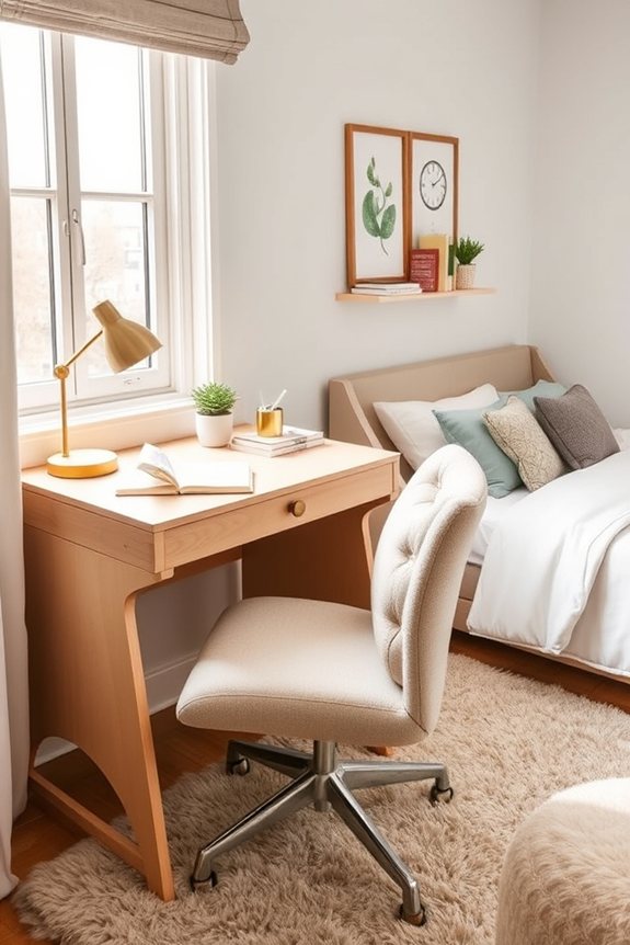 functional guest workspace design