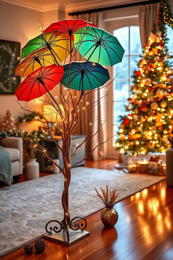 functional holiday decor stand