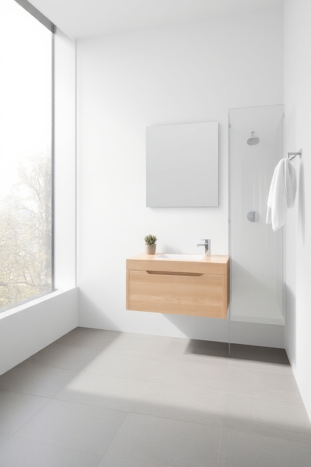 functional serene uncluttered retreat
