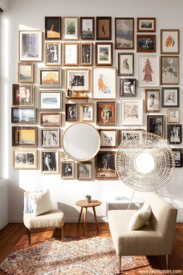 gallery wall personal expression