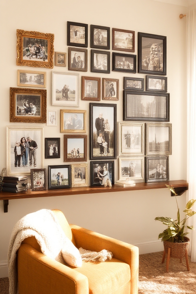 gallery wall photo display