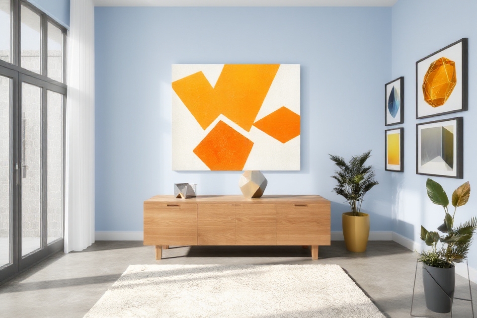 geometric shapes enhance decor