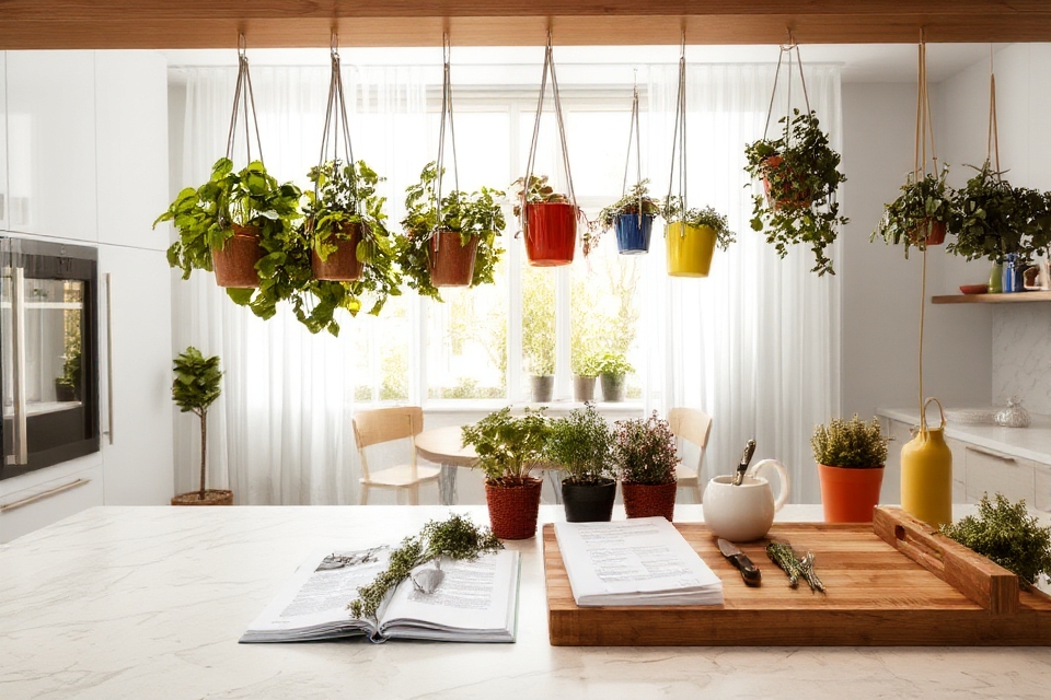 hanging herb garden benefits