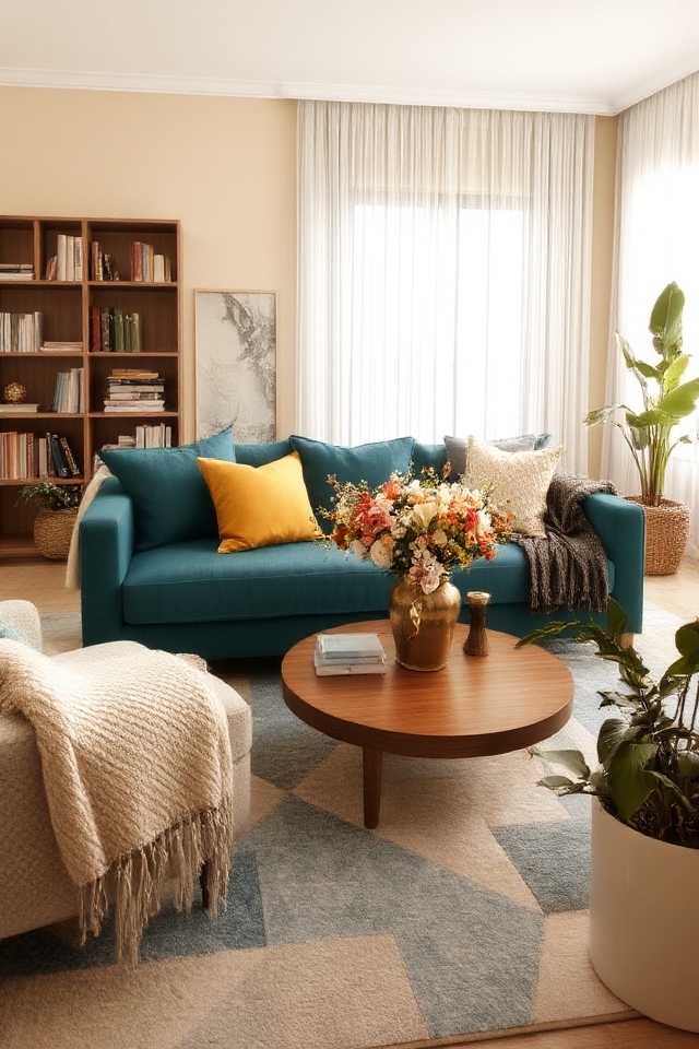 harmonious color palette blending