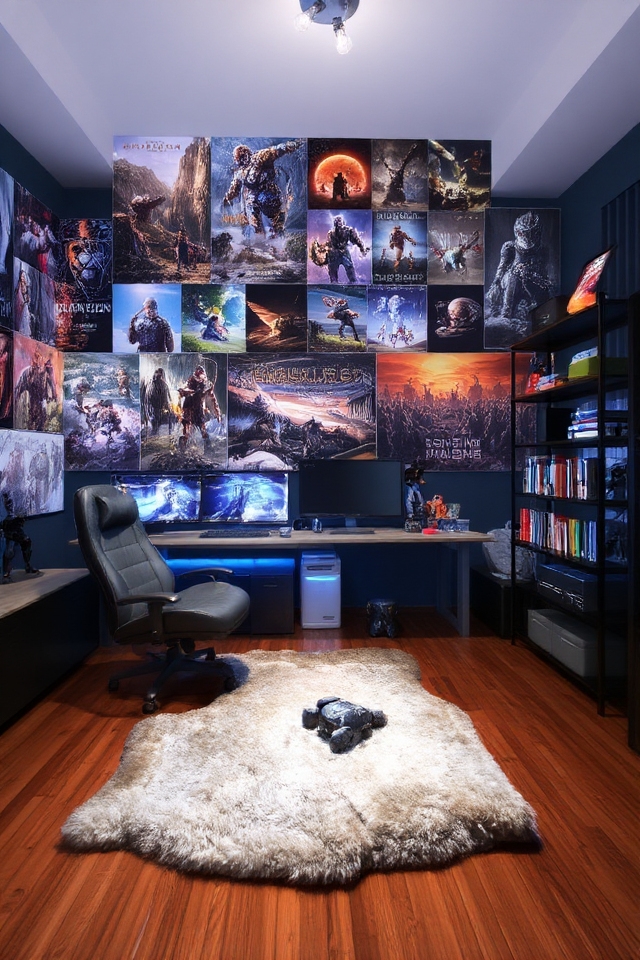 immersive gaming bedroom decor