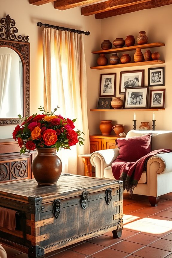 incorporate family heirlooms beautifully