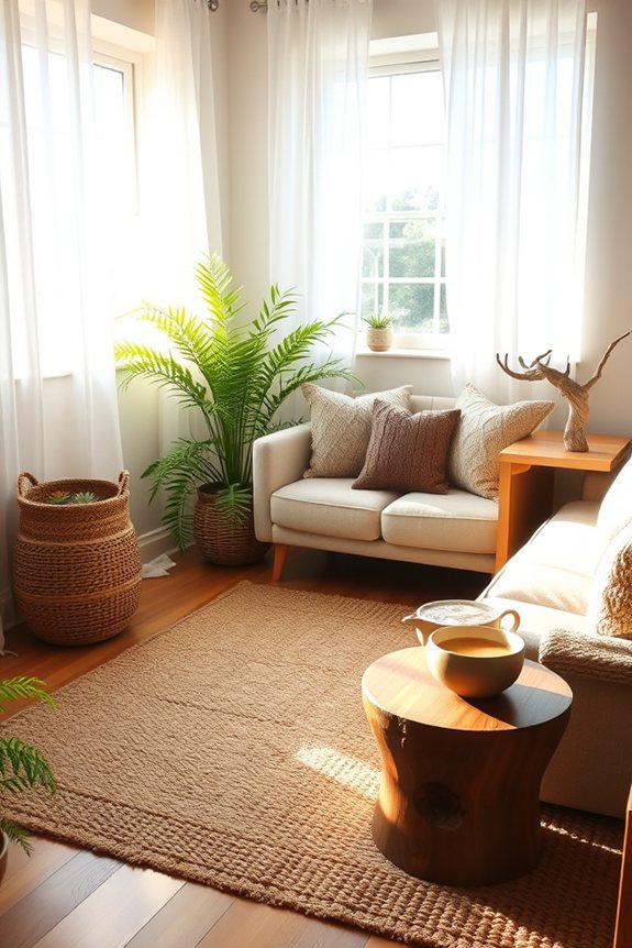 incorporate natural decor elements