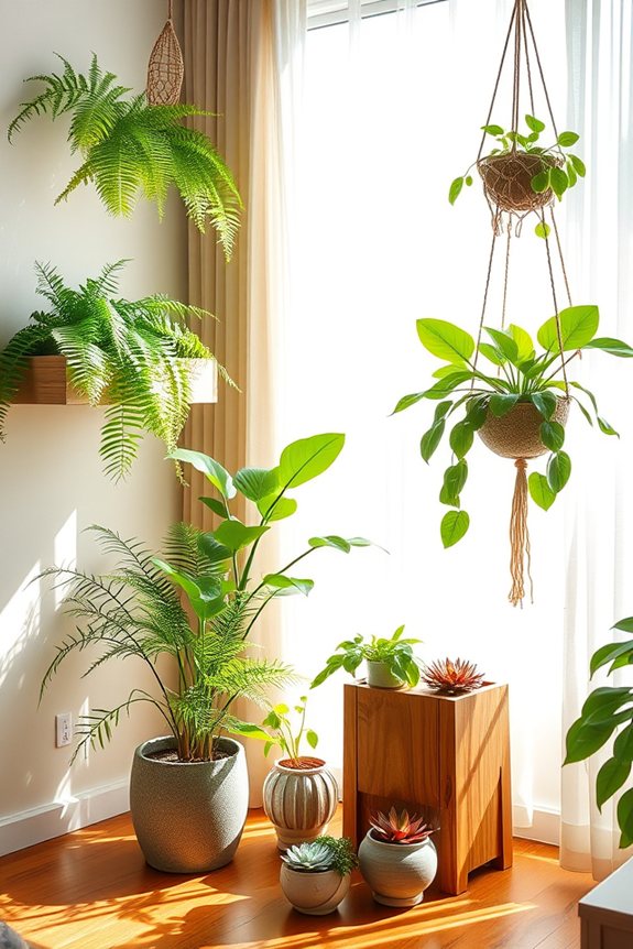 indoor greenery for decor