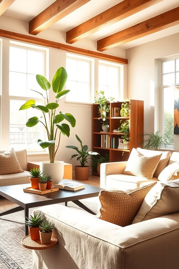 indoor plants enhance ambiance