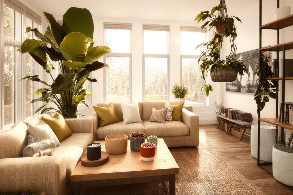 indoor plants enhance ambiance