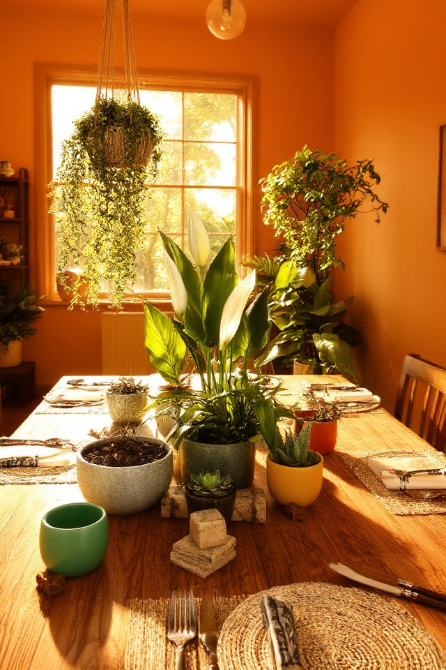 indoor plants enhance ambiance