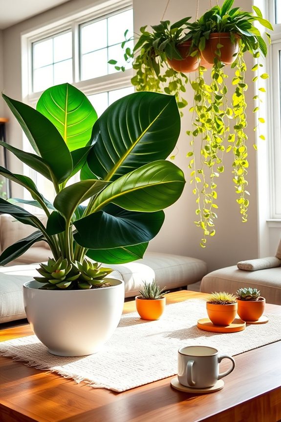 indoor plants enhance decor