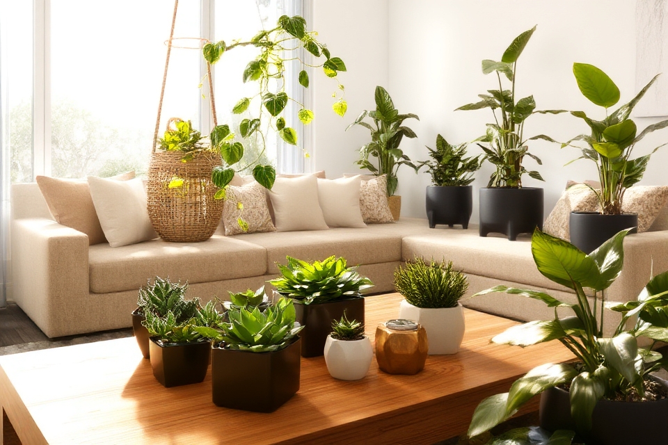 indoor plants enhance decor