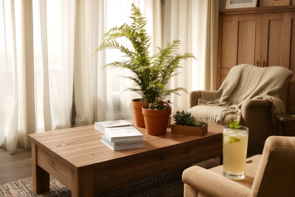 indoor plants enhance decor