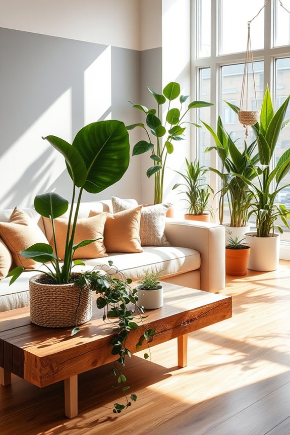 indoor plants enhance decor