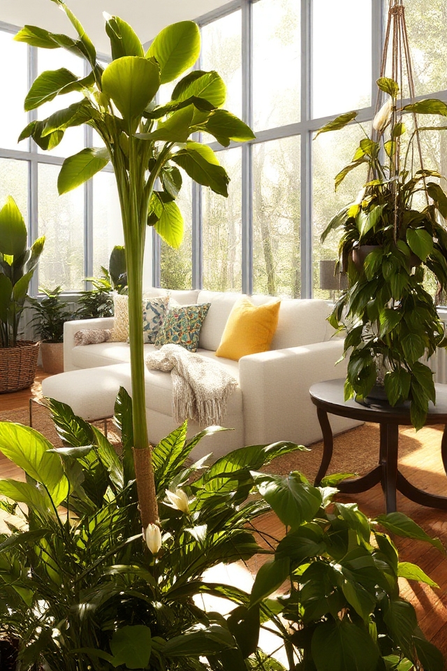 indoor plants enhance living spaces