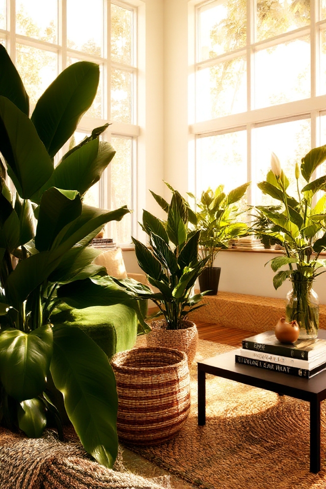indoor plants enhance well being