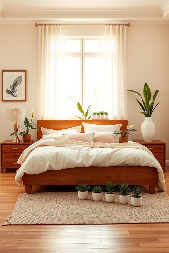indoor plants enhancing tranquility