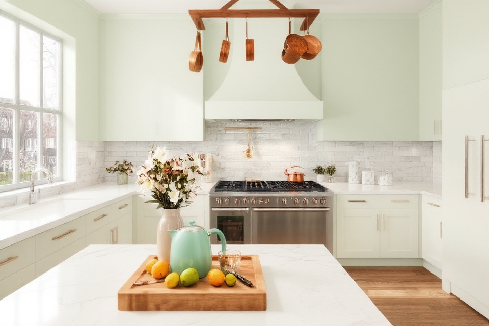 invigorating mint green decor